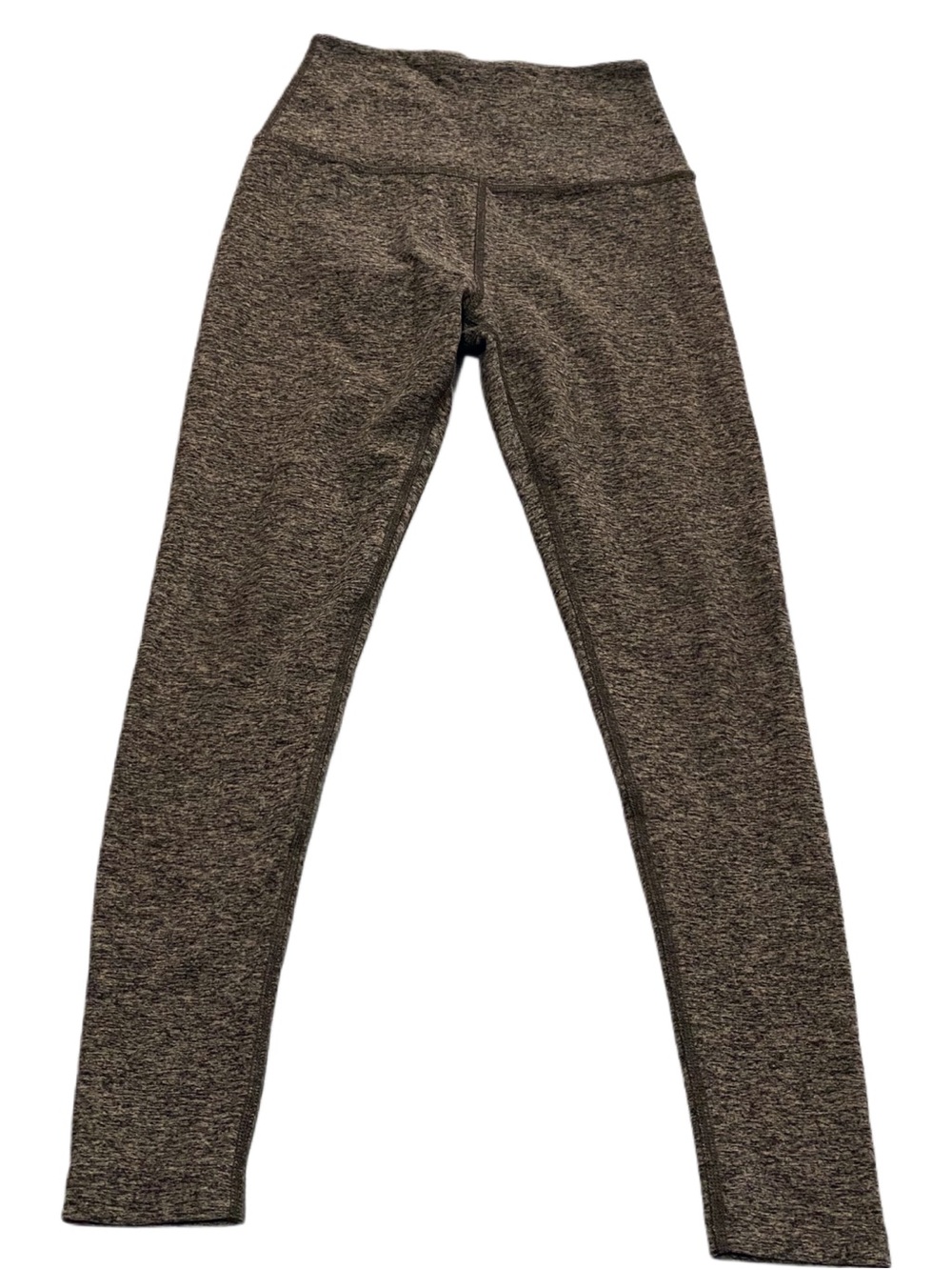 Beyond Yoga Crop Leggings High-Waist Space Dye Brown Small